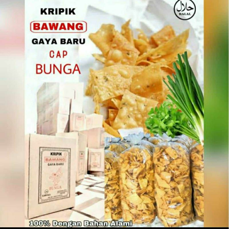 

Keripik Bawang Gaya Baru kemasan dus