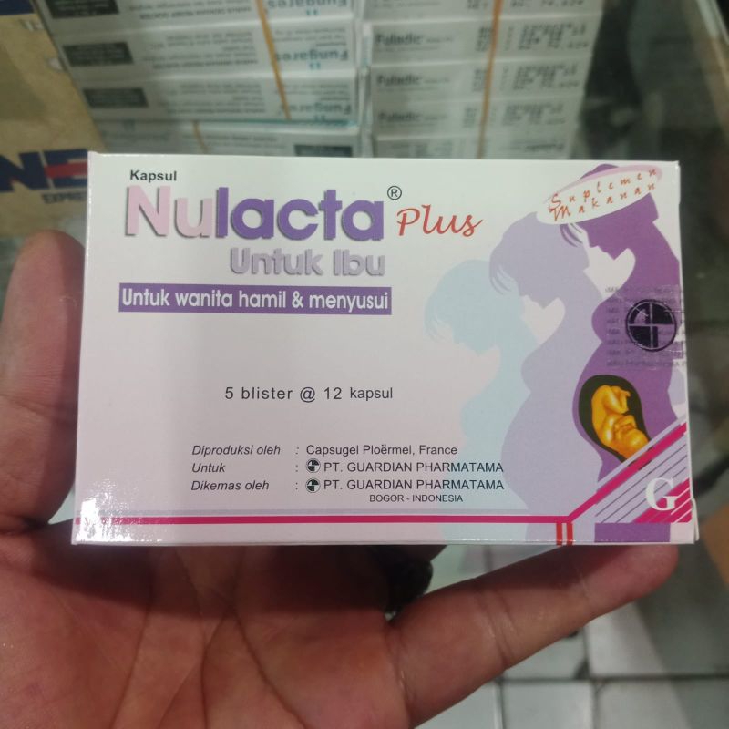 NULACTA PLUS Suplemen Kesehatan Ibu Hamil Menyusui 60kapsul