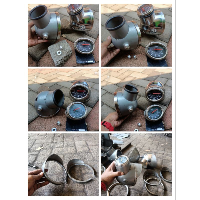 BATOK LAMPU YL PRESS MODEL SPEEDOMETER ORI PNP CB /BATOK LAMPU YL PNP CB