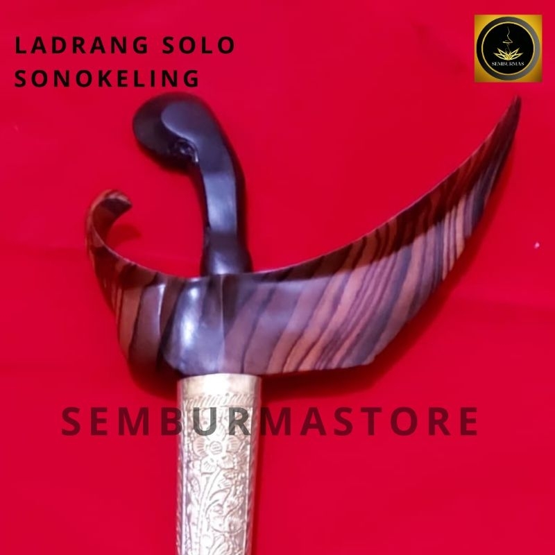 Warangka Keris Ladrang Surakarta (solo) FullSet- Kayu Sonokeling Garap Halus By Semburmas