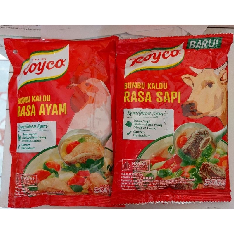 

Royco Ayam, Sapi 220gr