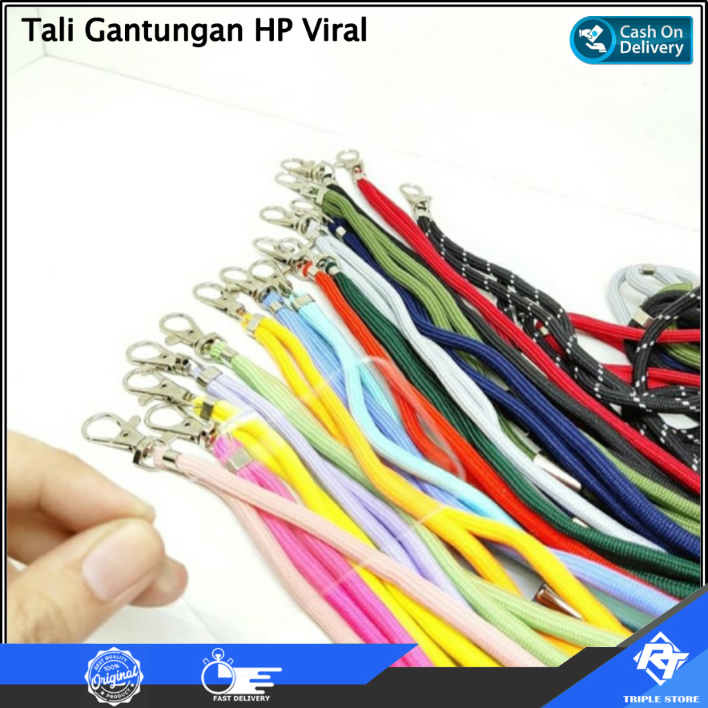 TALI GANTUNGAN HP VIRAL PREMIUM - TALI GANTUNGAN KARTU - TALI GANTUNGAN SERBAGUNA