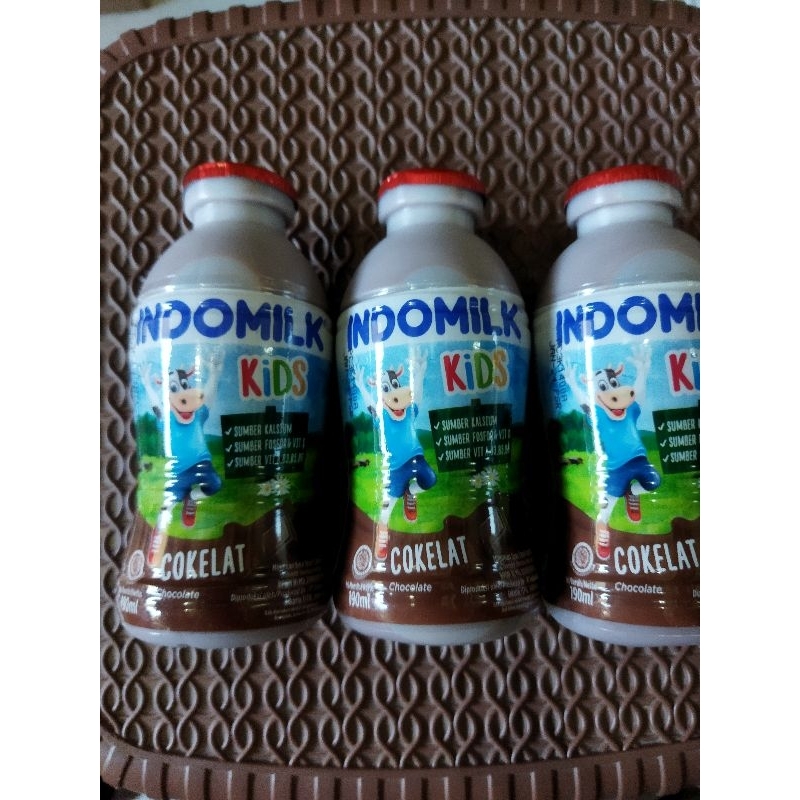 

indomilk botol 190ml isi 3pcs