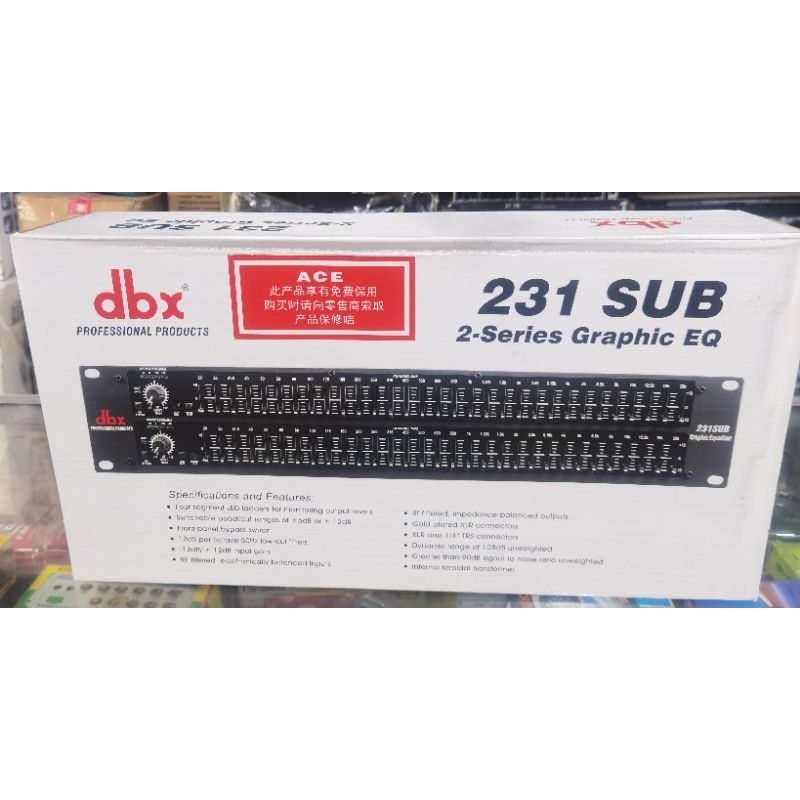 Eq DBX 231 + Sub