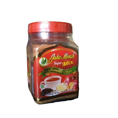 

Jahe Merah Super Mix Kencono Sari 250 gr