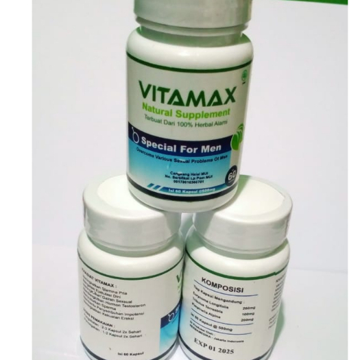 PROMO OBAT HERBAL KUAT PRIA TAHAN LAMA VITAMAX ASLI ORIGINAL