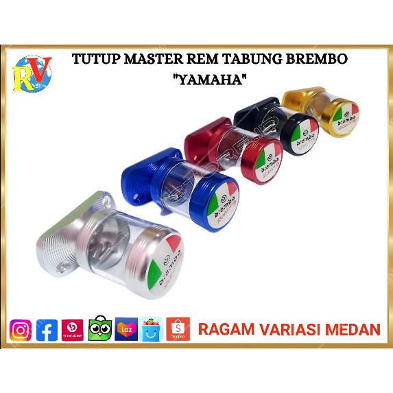 TUTUP TABUNG MINYAK REM DEPAN BREMBO YAMAHA