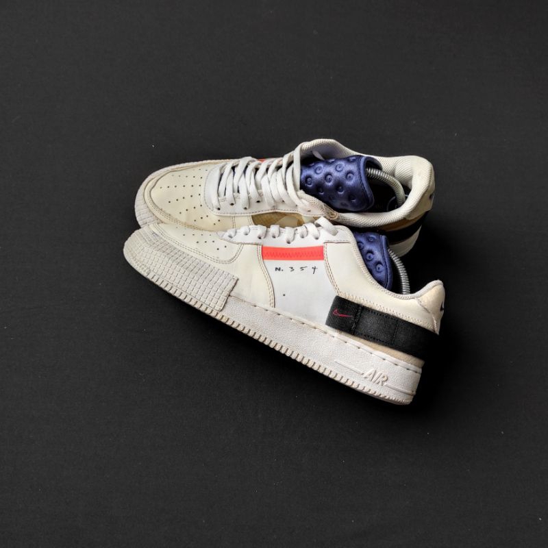 Sepatu Nike af1 colab white jpn