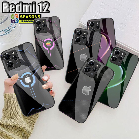 Softcase Redmi 12 - Softcase Redmi 12 Terbaru - Softcase Kaca Redmi 12 -Softcase Kaca Akrilic Redmi 