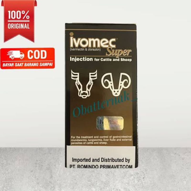 Ivomec Super injeksi Asli