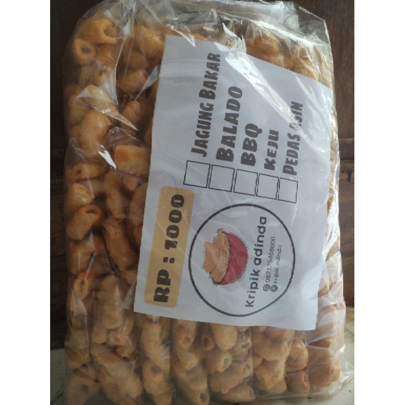 

paket jualan jajanan makaroni RP 1000 isi 25pcs termurah buatan sendiri