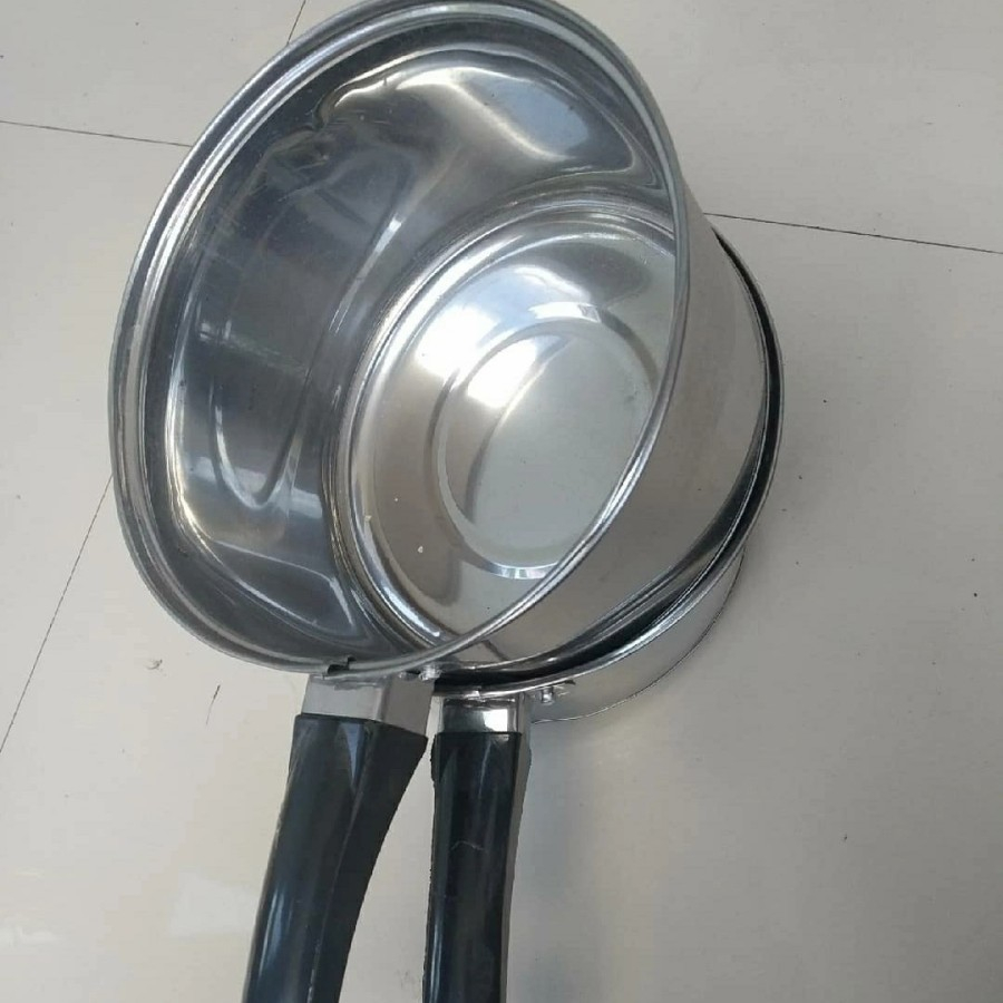 panci stainless perlengkapan dapur panci air hangat ada gagang kompor listrik yes bisa liat video su
