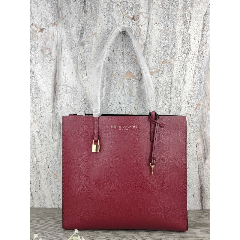 MJ Grind Tote Pomegranate