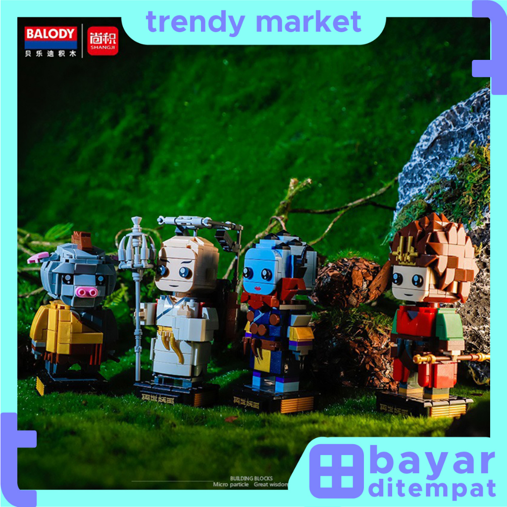 Lego mainan - Brickheadz - karakter perang N16