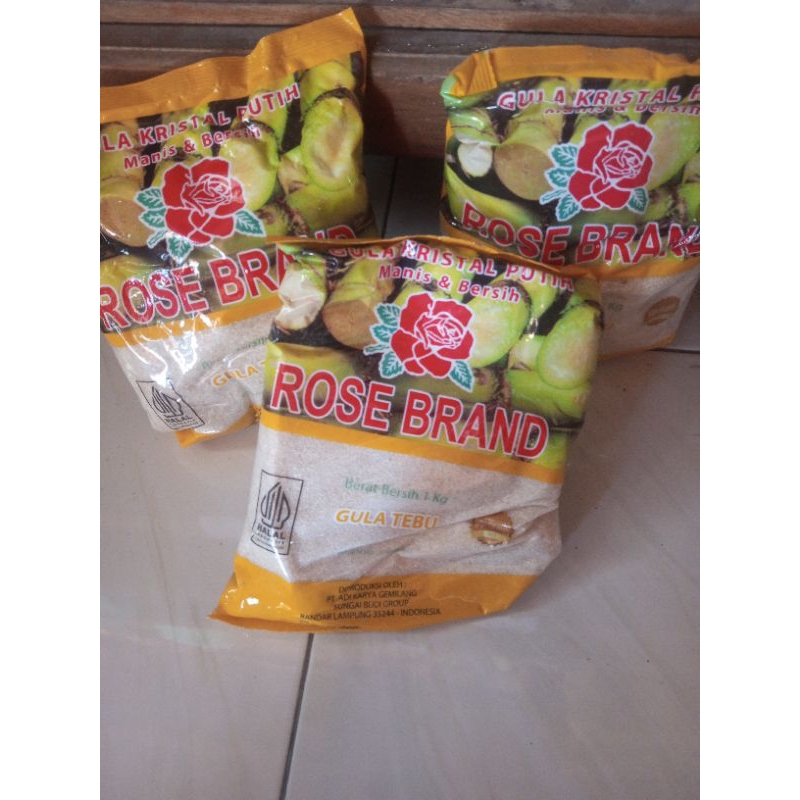 

gula pasir ROSE BRAND 1Kg kuning