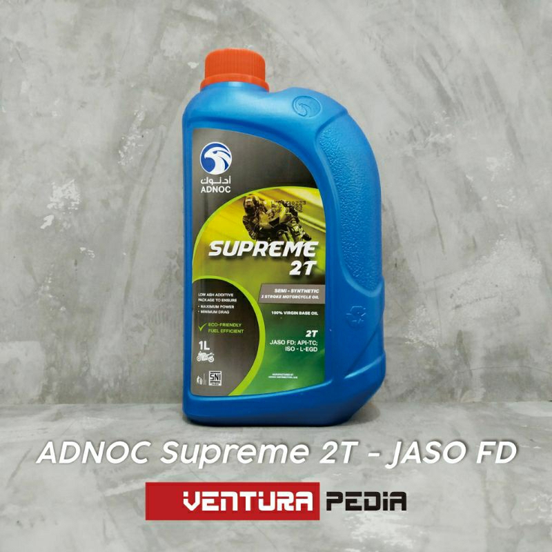ADNOC SUPREME 2T | JASO FD | 1L | OLI SAMPING
