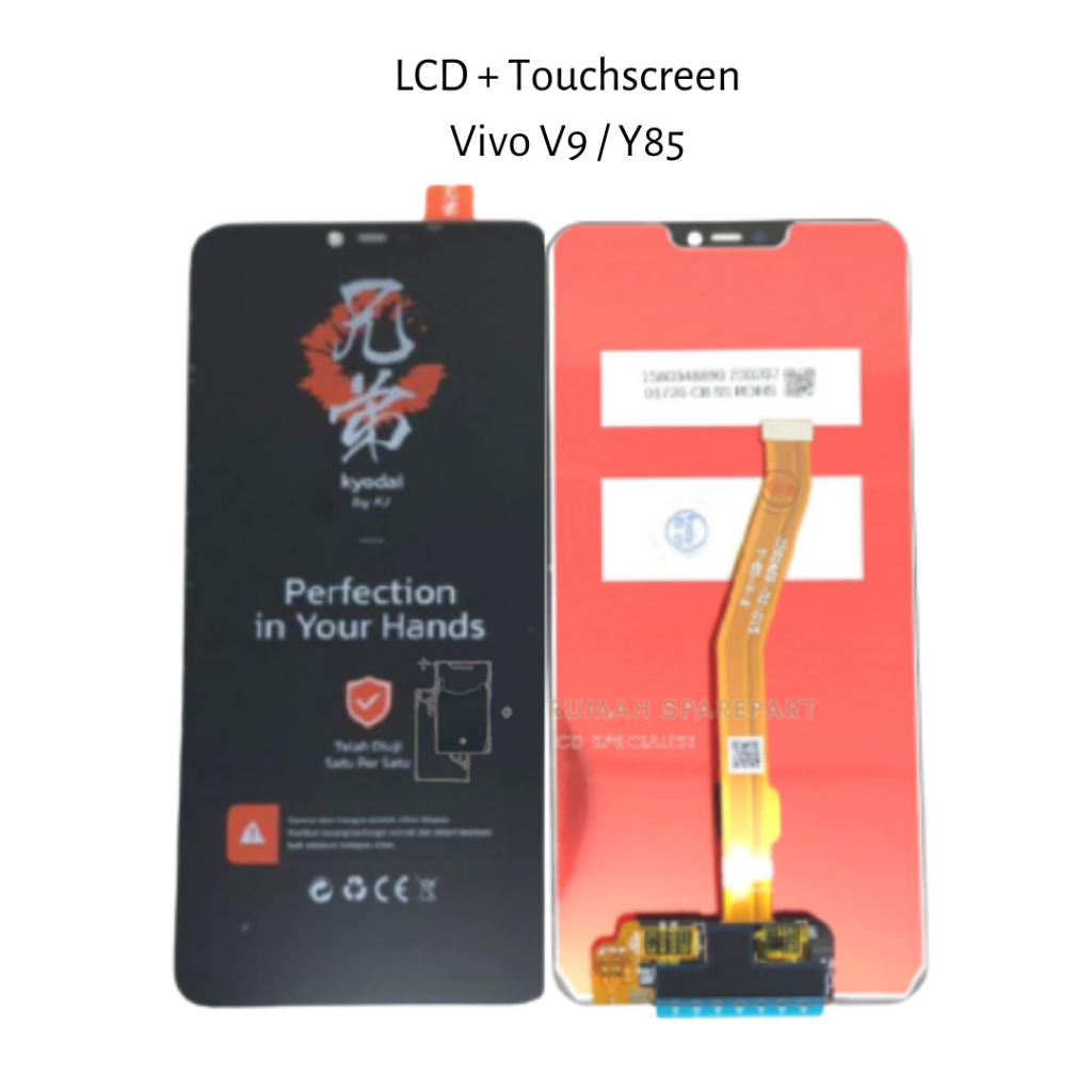 LCD + Touchscreen Vivo V9 Ori Full Set