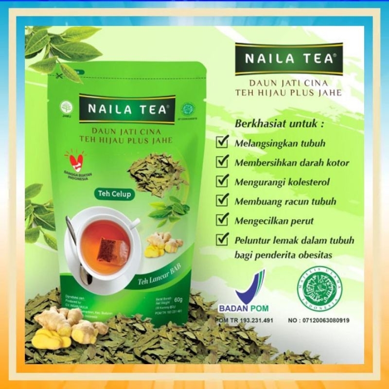 

Naila Tea berkhasiat untuk pelangsing diet