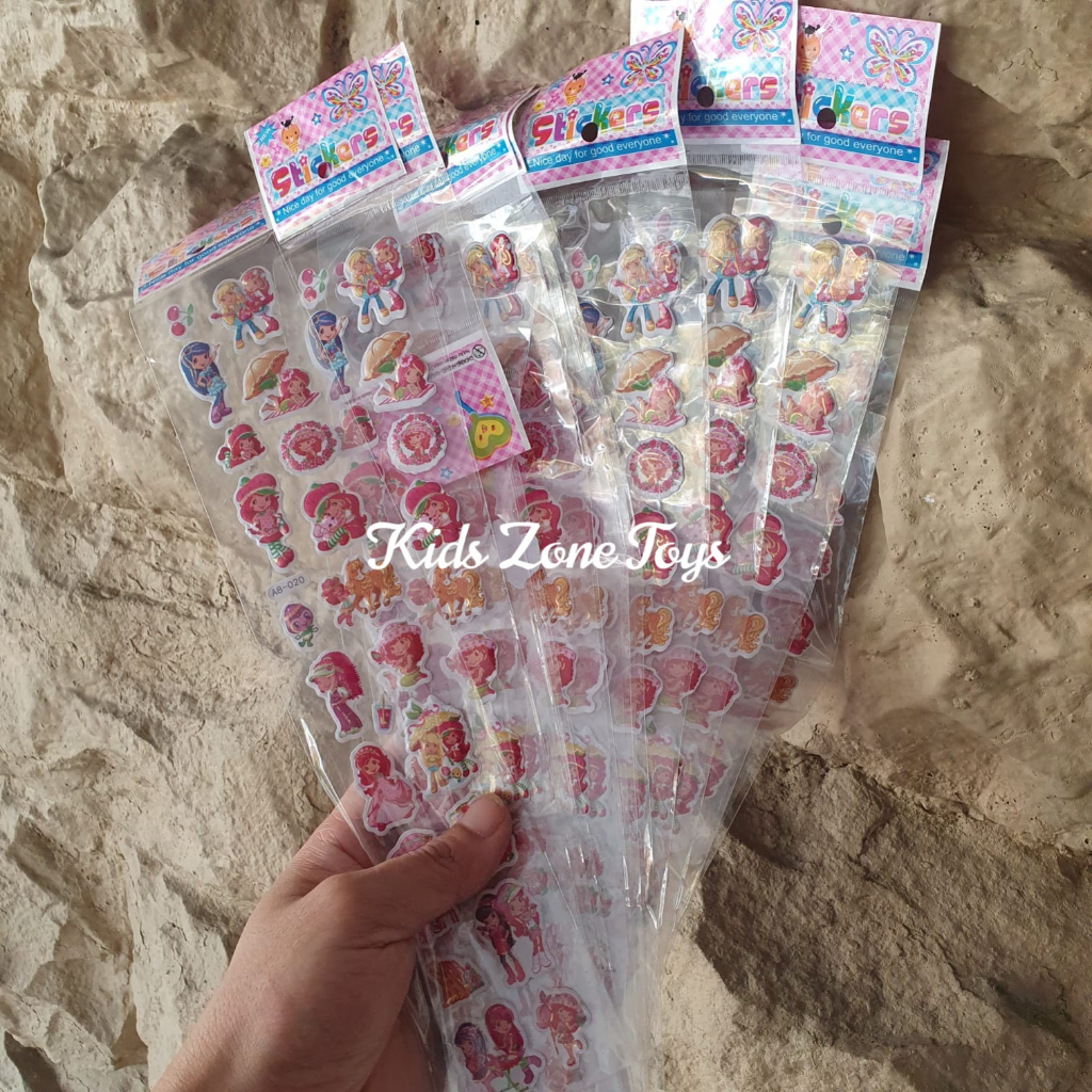 

Mainan Anak Stiker Tempel Timbul Karakter