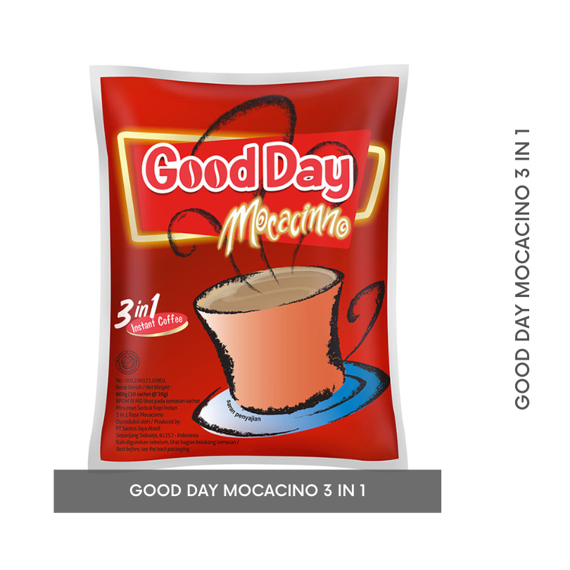 

Good Day Mocacino 3 in 1 - 10 Bungkus
