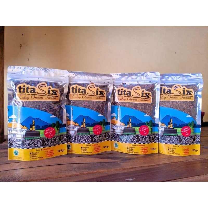 

TUTUG ONCOM TITASIX KEMASAN 165GR