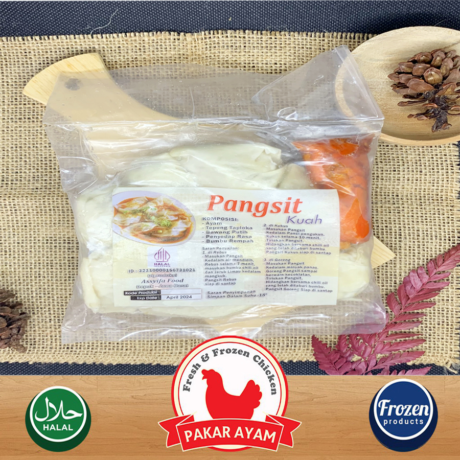 

PANGSIT AYAM KUAH / PANGSIT GORENG HALAL ISI 10PCS