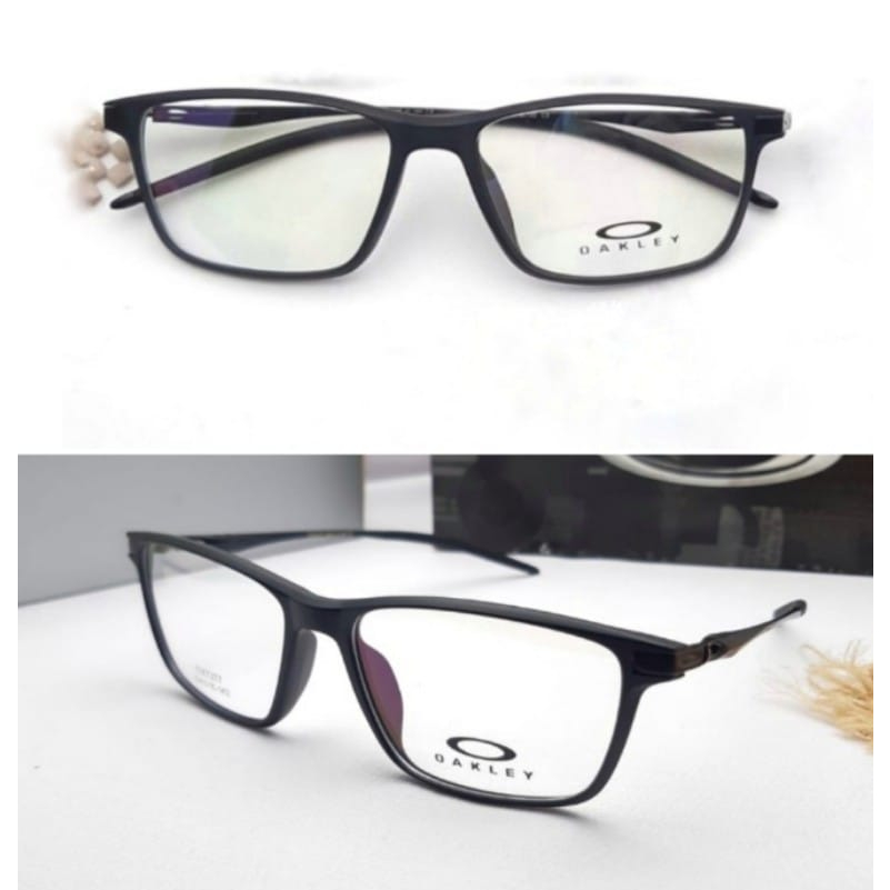 frame kacamata pria sporty frame besi mix plastik lensa bisa minus silinder photocromic blueray anti