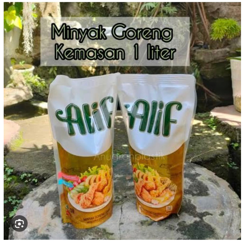 

MINYAK GORENG ALIF KEMASAN 1L