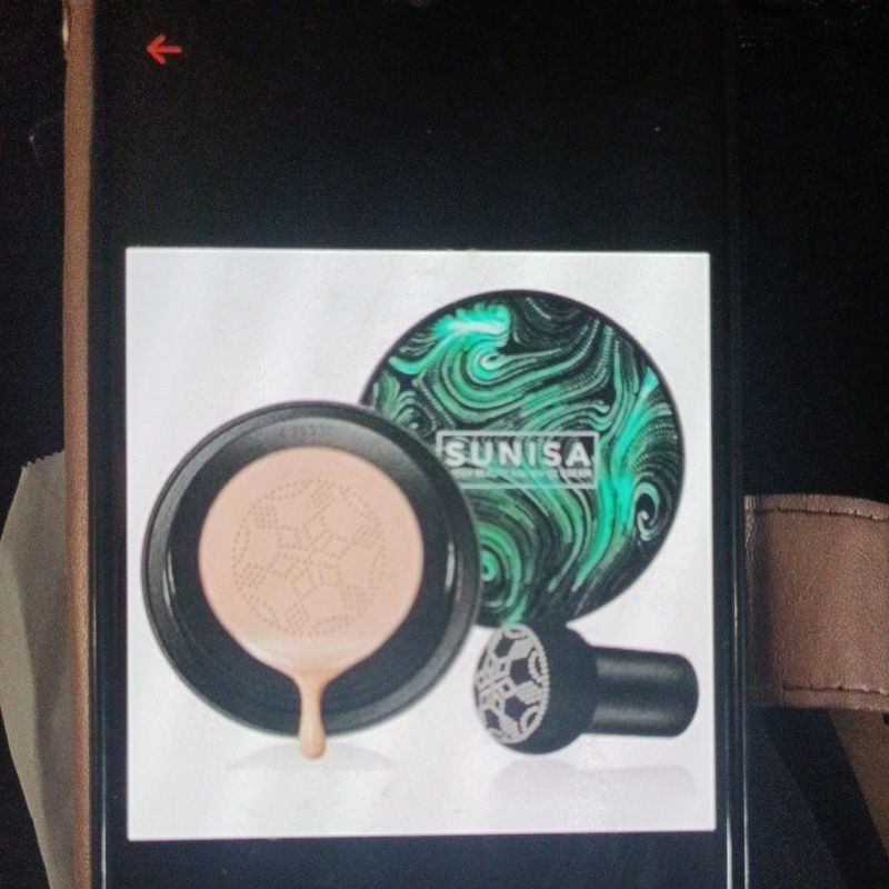 bedak sunisa/paket bedak sunisa water beauty and air pad cc cream
