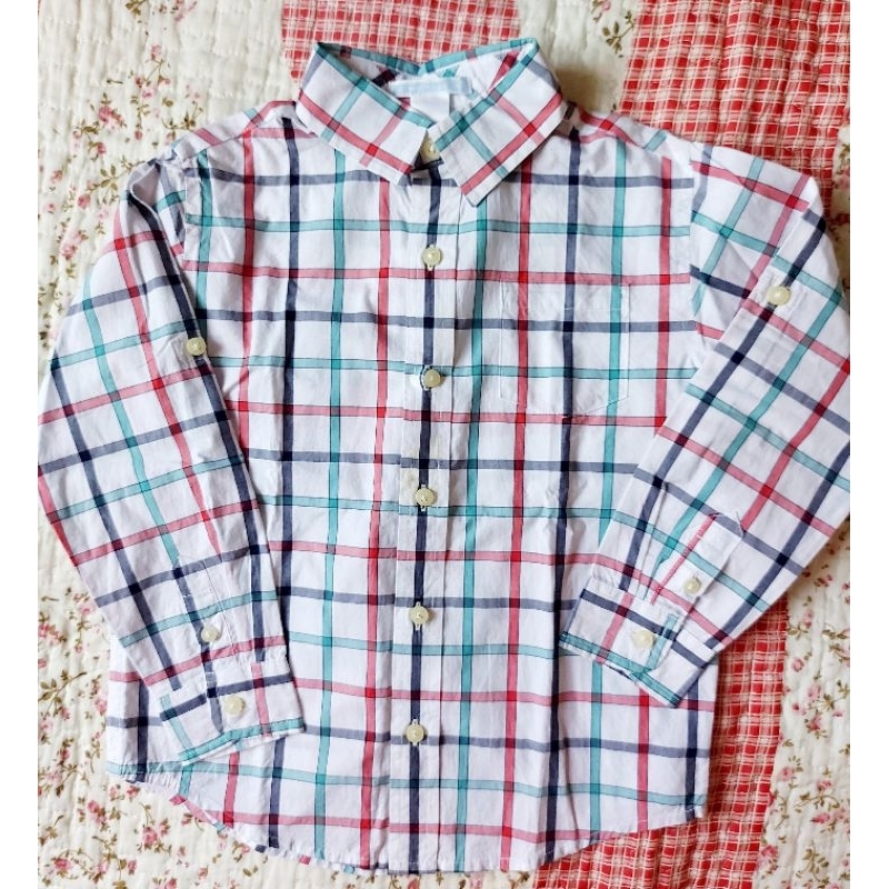 Kemeja anak merk Janie & Jack size 4