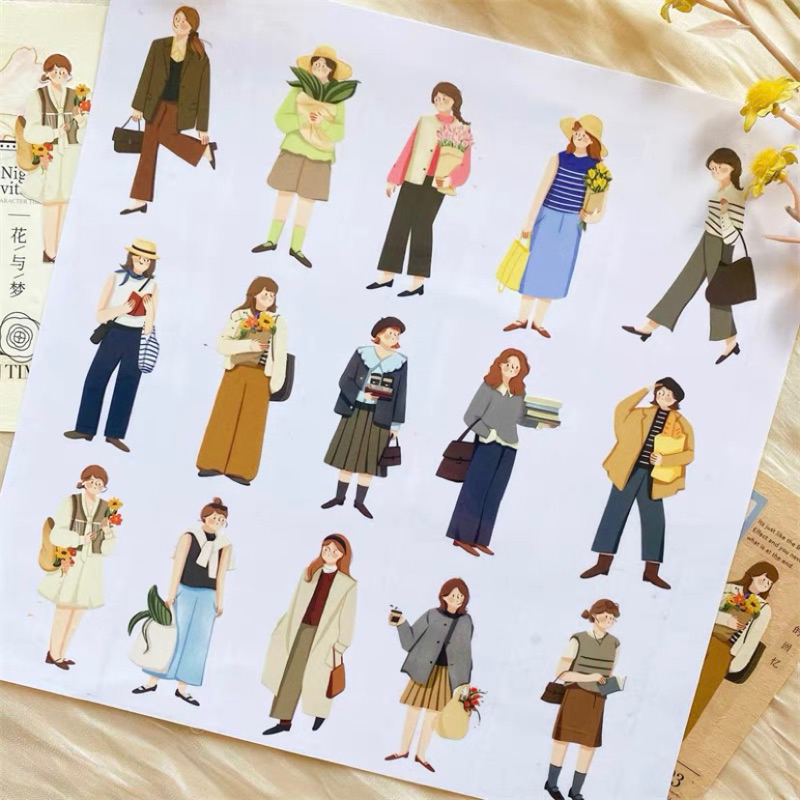 

XiaoHua Girl’s Day Washi and PET Tape