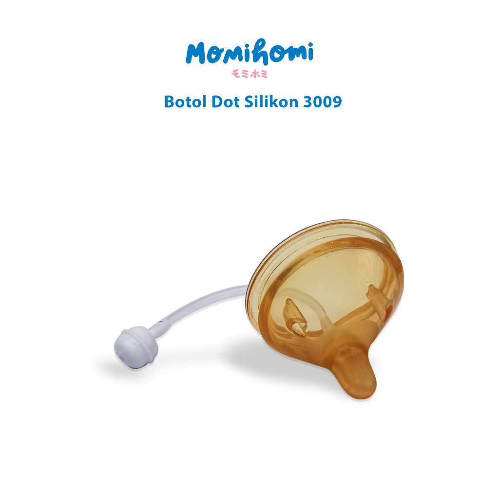 Momi Homi 3009  Premium Botol Dot Silikon 150ml  Botol Susu Bayi  Wide Neck Silicone Food Grade Tahan Panas Sudah BPA FREE