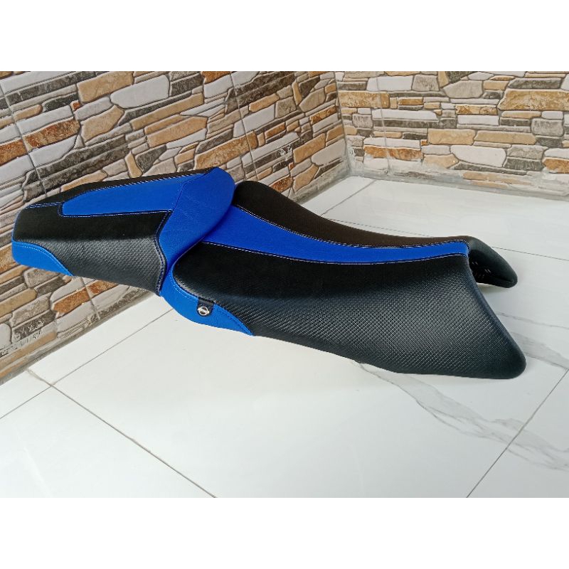 Jok Vixion New custom kombinasi warna bahan MBtech