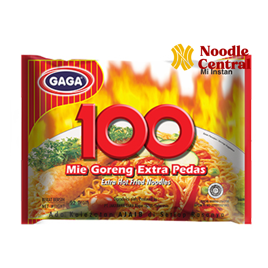

GAGA 100 - Mie Goreng instan EXTRA PEDAS original