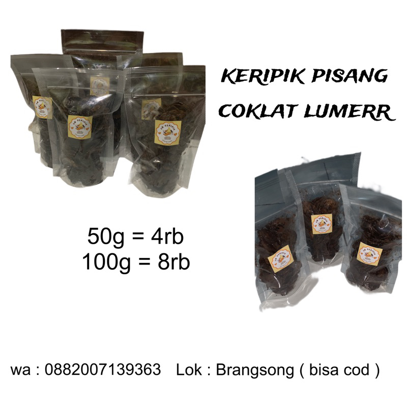 

KERIPIK PISANG COKLAT LUMER