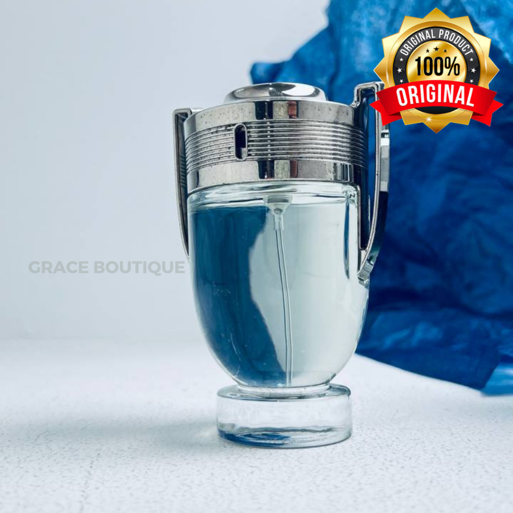 Parfum Pria Branded Original 100% - Paco Rabanne Invictus Man (Tester)