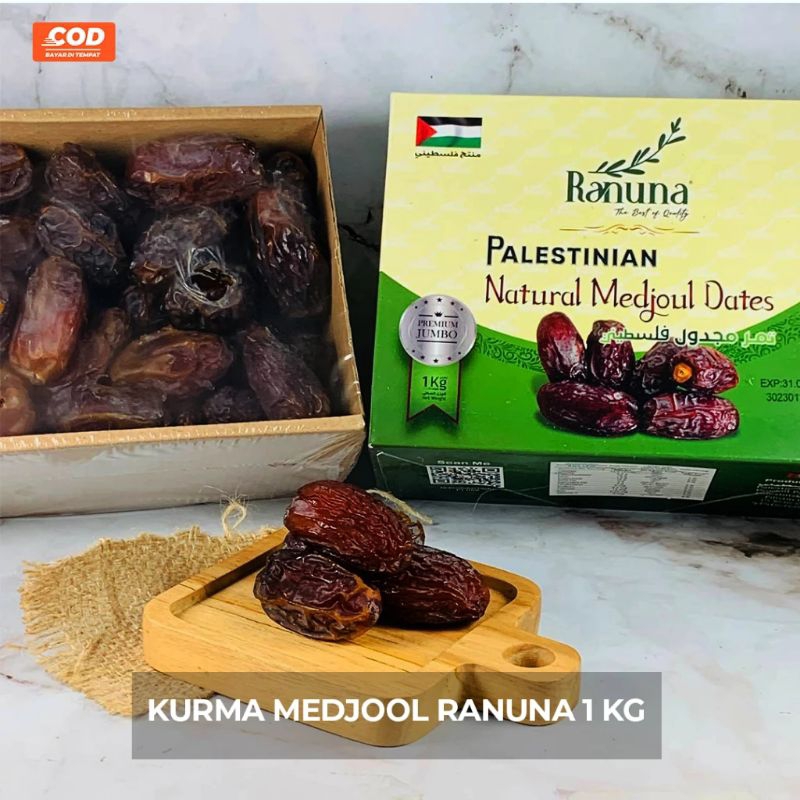 

KURMA RANUNA MEDJOOL PALESTINIAN PREMIUM 1KG