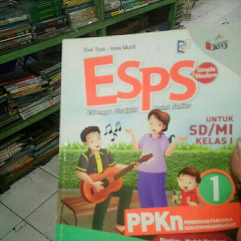 BUKU BEKAS ESPS PPKN 1 SD KURIKULUM 2013 REVISI