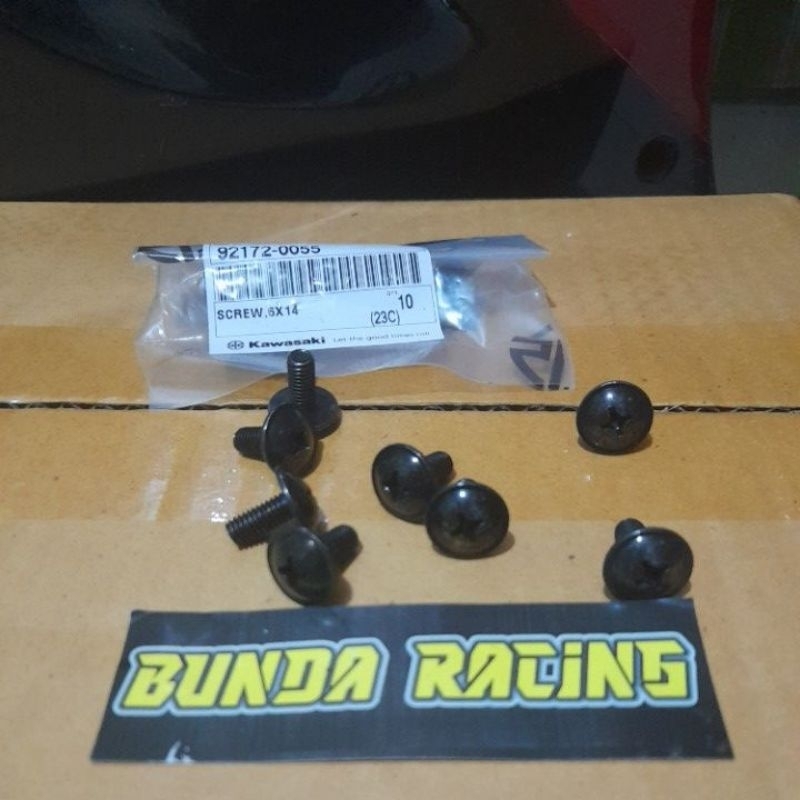 Baut bodi Ninja R RR 92172-0055