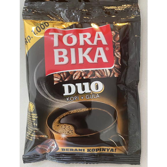 

kopi Torabika duo 1 renceng isi 10 sachet