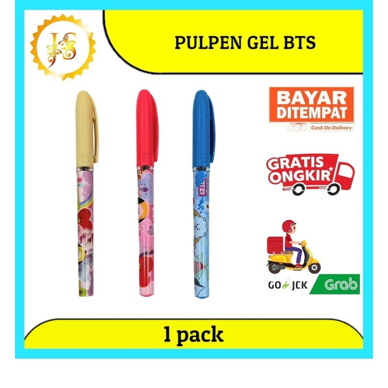 

PULPEN GEL BAZIC TEBAL 0.38mm ISI 12