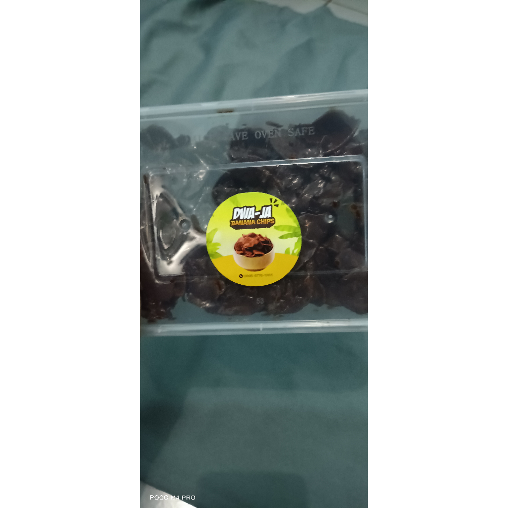

Keripik Pisang Coklat Lumer Dwa-Ja Snack 200 gram