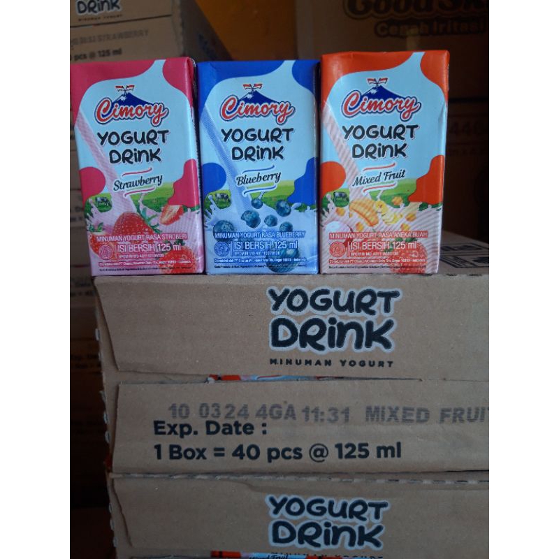 

CIMORY YOGURT 125ML X 4PCS (paket 4pcs) 3variant rasa