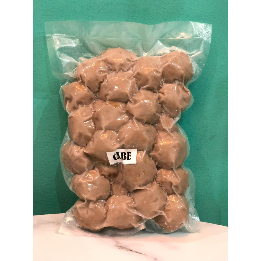

Bakso Daging Sapi Pentol Frozen Isi Cabai