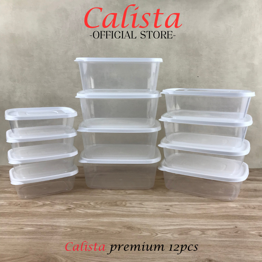 FOOD CONTAINER / FURANO PREMIUM 12 PCS FULL COLOR WADAH PENYIMPANAN KULKAS FOOD PREPARATION
