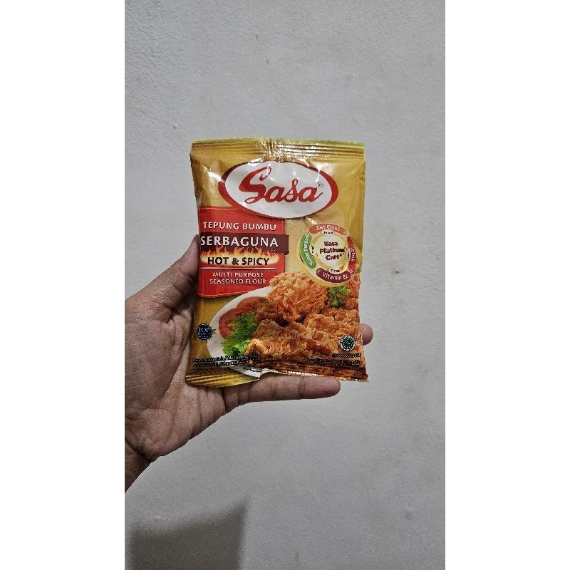 

TEPUNG BUMBU SERBAGUNA SASA HOT SPICY