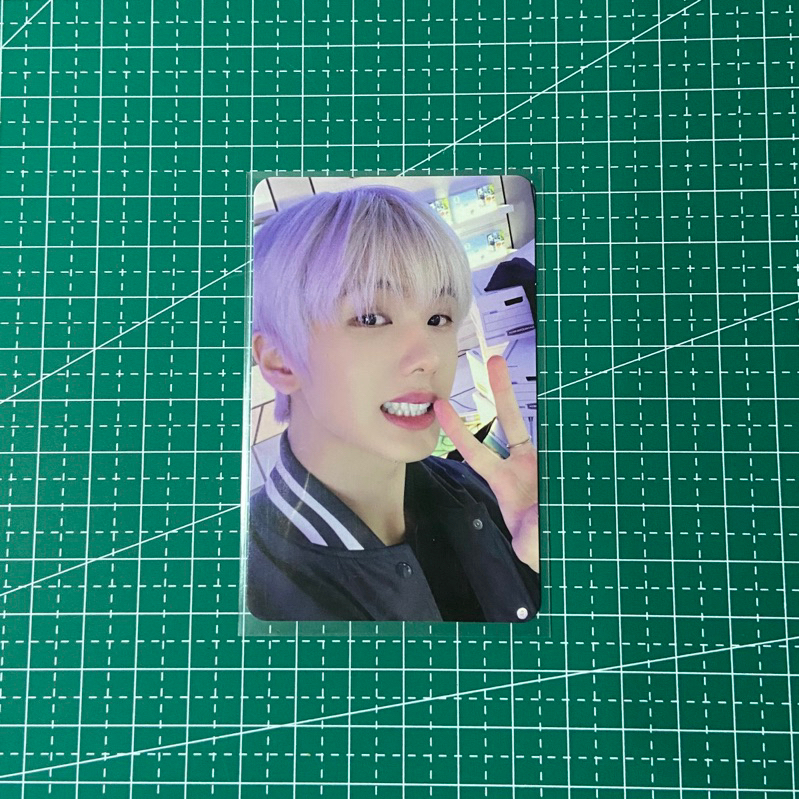 [BACA DESK] pc photocard jisung NCT nyengir trading card glitch mode b ver