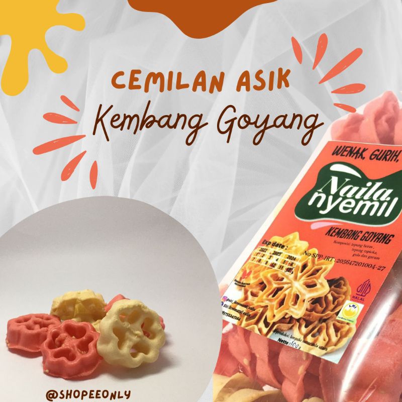 

Kembang Goyang Asik Naila Nyemil Khas Samarinda
