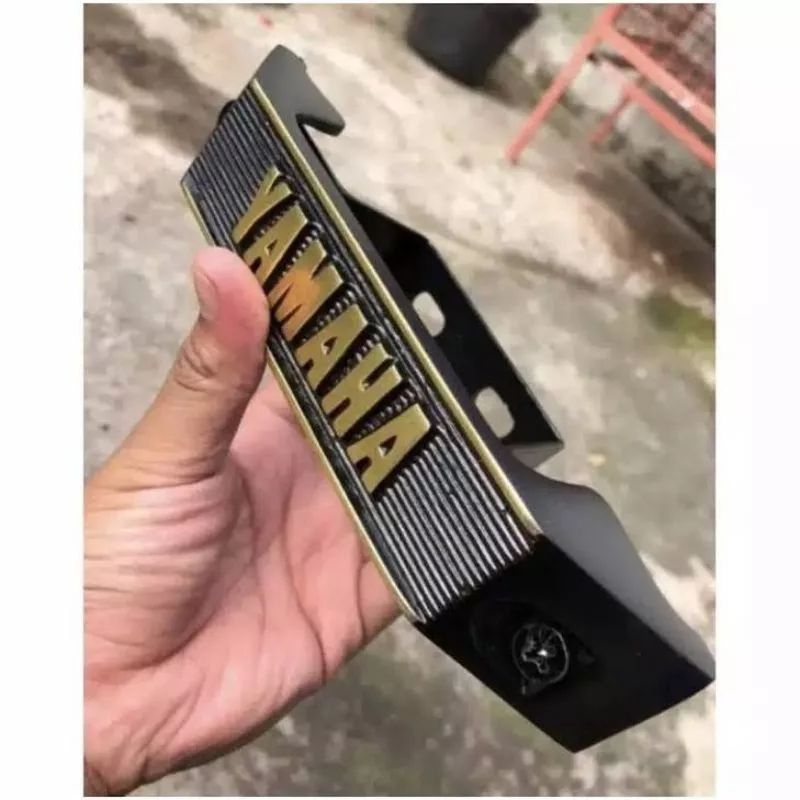 Kumisan Yamaha RX KING pemanis emblem logo depan rx king