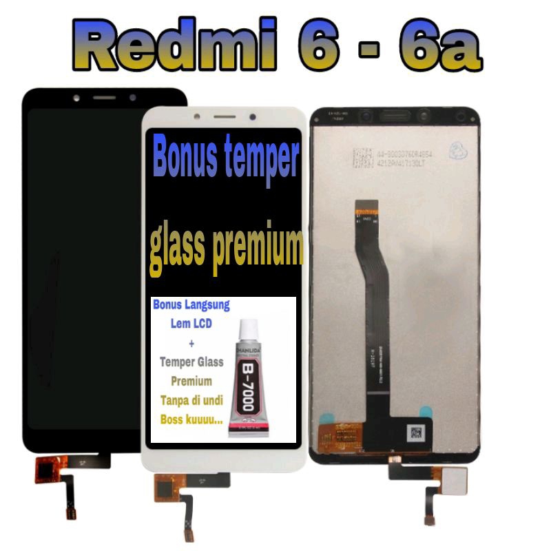LCD Redmi 6 - 6a Xiaomi + Touchscreen Fullset Komplit Xiomi